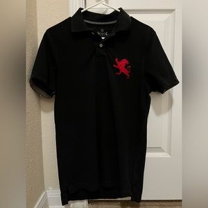 Express Men’s Black Polo Shirt (Used)